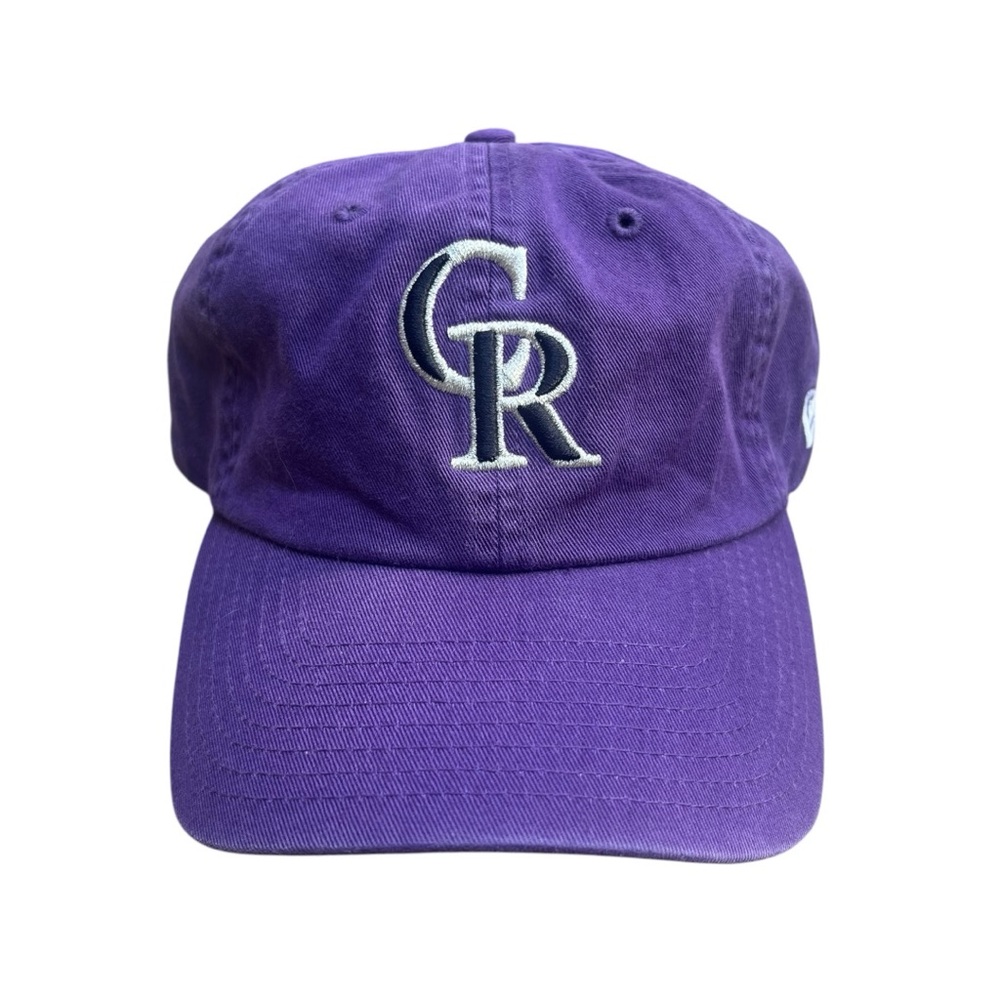 New Era Colorado Rockies Adjustable Purple Baseball Hat Logo MLB OSFM Brand New